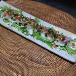 散歩亭 - 料理写真:白身魚のカルパッチョ