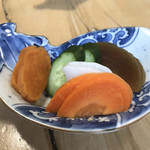 うなぎ亭 友栄 - お新香