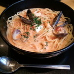 Goemon - 地中海風　海老とあさりのスープスパゲティー