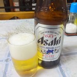 ホルモン天国 - 中瓶ビール