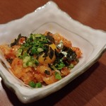 Sumiyaki Sakaba Robatato Ippo - えんがわユッケ 780円