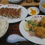 大阪王将 - とりの唐揚げ定食