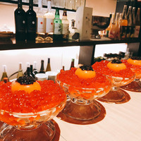 肉寿司 イタリアンバル 閂 心斎橋店 - いくらとキャビアのTKG