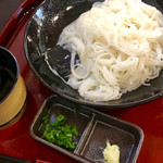 なかぶ庵 - ★★★★ 生そうめん 並  そうめんに感動！大盛りにすれば良かった(^^;;