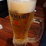 上海亭 - 生ビール  450円