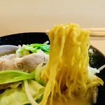 古潭 - 縮れ細麺
