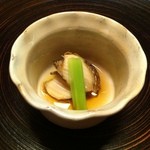 あさば - 鮑床ちしゃ唐酢びたし