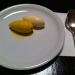 あさば - シャーベット（生姜と南瓜）