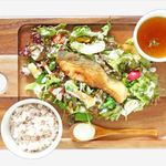 阿空 - ワンプレートランチ シルバーサーモンのソテー タルタル風