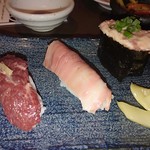 新宿 歌舞伎町 肉寿司 - 