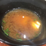 鮨旬美西川 - 味噌汁