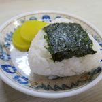 特一竜 - ランチサービスのミニおにぎり