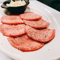 鉄鍋ネギ上タン塩