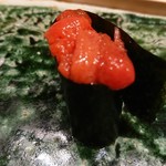 鮨西光 - 桜鱒の筋子