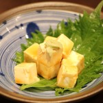 新・酒場 なじみ野 - クリームチーズワサビ漬け