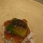 くりや - 毛蟹と内山農園のアスパラ