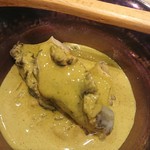 くりや - 鮑の肝ソース