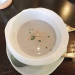 プリムローズ - 黒ごまと豆腐の冷製スープ