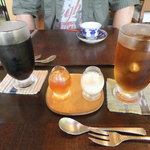 ぷりむろーず - アイス珈琲とアイスミルクティー