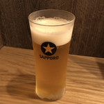 浅沼商店 - ビールはセルフで注ぐシステムなのです。