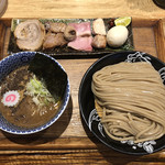 中華蕎麦 とみ田 - 「つけめん 並」1100円に「特選全部乗せトッピング」850円