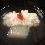 鰻はし本 - はもと冬瓜のお椀