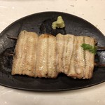 鰻はし本 - 横山さんの鰻の6番仔のひと口白焼串