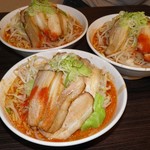 らーめんでぽっと - 並べて