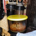 らーめんでぽっと - 調味料類