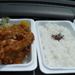 日の丸亭 - 料理写真:唐揚げ弁当 530円