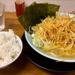 爛々亭 - 家系ねぎラーメン
ライス(小)