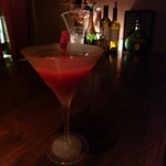 Bar橙 - 生イチゴのカクテル