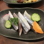 Suiba - 「秋刀魚のレモンマリネ」。たったの百九十円（￥190-）