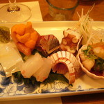 漁菜克献 - お造り盛り合わせ