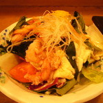 漁菜克献 - 湯葉のサラダ