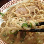 なおじ - ２０１１／１２／１９　どろどろスープにわしわし麺