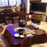 田中屋旅館 - 囲炉裏の部屋で