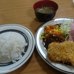 ミツワグリル - うん、最高の洋食セット！