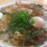 情熱 元気亭 - チャーハン定食８５０円のしょうゆラーメン