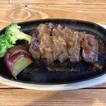 パワー イーツ - 牛肉赤身ステーキ オニオンソース