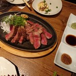 肉や しるし - 黒毛和牛　極上霜降りステーキ