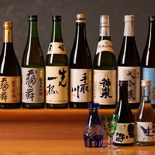 Daimiudiya - 地酒も各種取り揃え。お料理とご一緒にご堪能ください