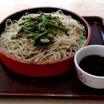 すかや - 【2019.5.29(水)】冷し山菜蕎麦(並盛)680円