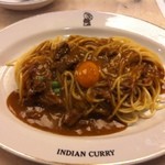 スパ大、ルー増し、玉子