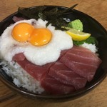 谷町 一味禅 - マグロ山かけ丼（￥900）