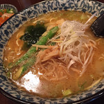 魚貝と中華そば ととやみち - アラ出汁塩そばと海鮮丼1,000円