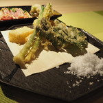 旅籠 - 野菜天ぷら
