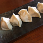 申手延麺 - 餃子