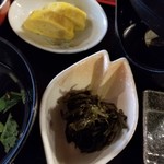 菜はな - だし巻き玉子と昆布煮