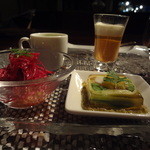 グランファミーユ・シェ松尾 - 前菜３種盛合せ＋プチスープ 2011.12